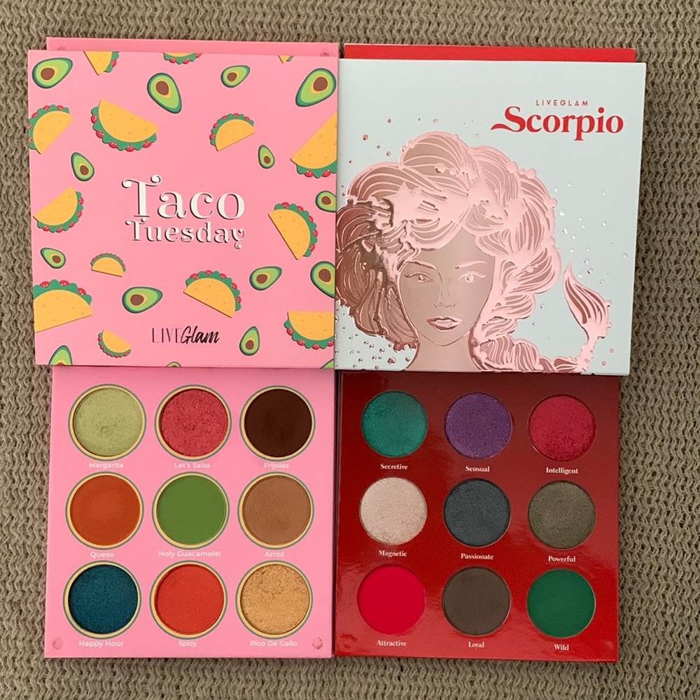 LiveGlam palette bundle